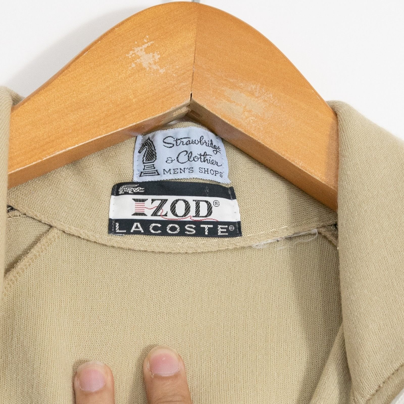 Lacoste Vintage Izod Lacoste Track Jacket Mens Large - Warm Up Zip Size US L / EU 52-54 / 3 - 4 Thumbnail