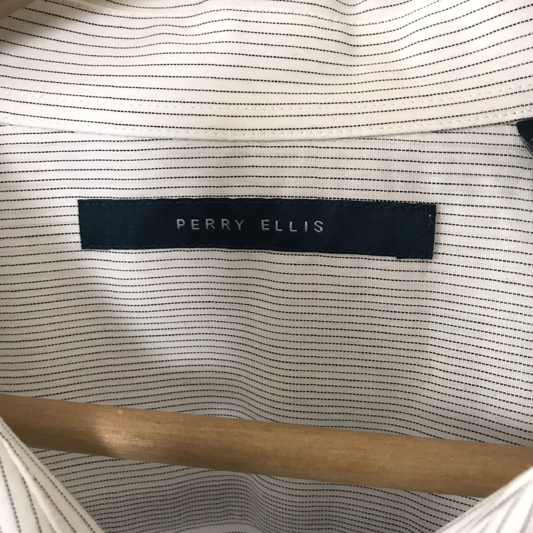 Perry Ellis Perry Ellis Shirt Mens Big 2X Short Sleeve Black Ombré Gradient 100% Cotton Shirt Big 2X Mens- casual dress Size US XXL / EU 58 / 5 - 2 Thumbnail
