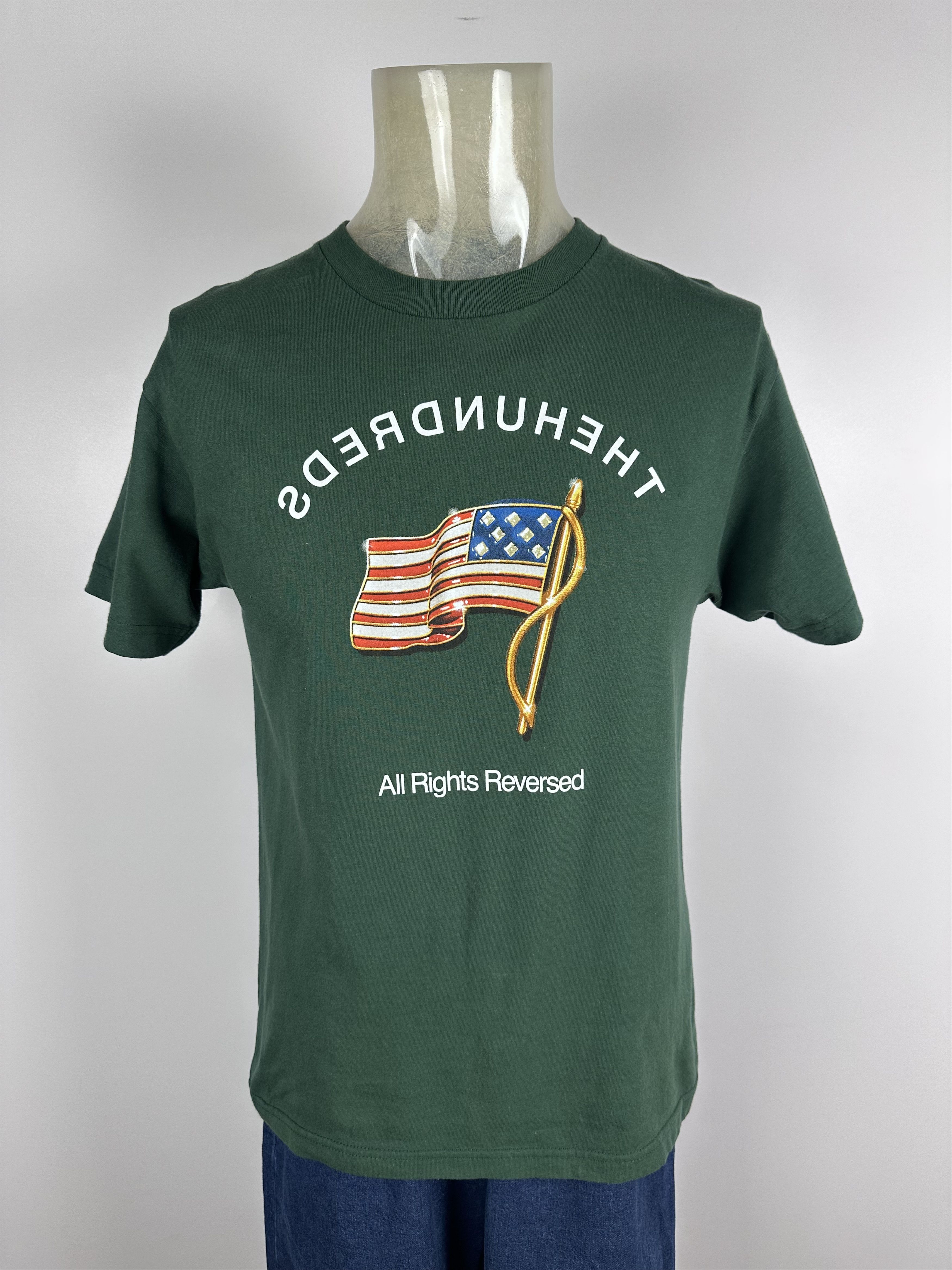 The Hundreds The Hundreds Mens T-shirt All Rights Reversed Green Size M Size US M / EU 48-50 / 2 - 1 Thumbnail
