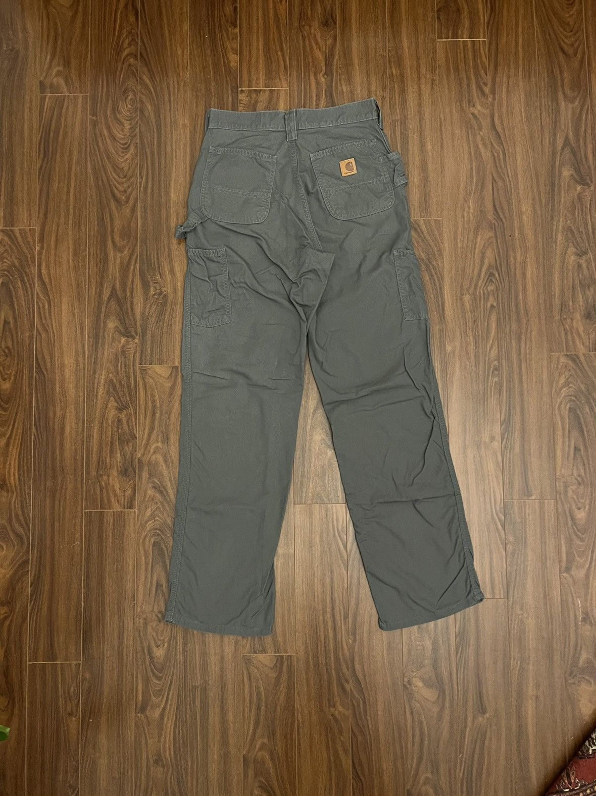 Carhartt Vintage Carhartt Baggy Fit Canvas Carpenter Pants Size US 30 / EU 46 - 3 Thumbnail