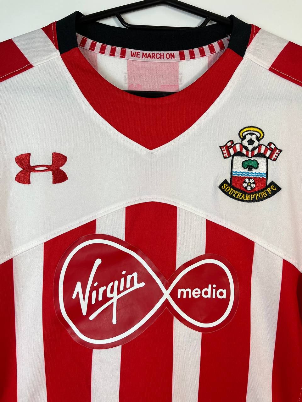 Under Armour Southampton Home football shirt 2016-2017 Under Armour Sz S Size US S / EU 44-46 / 1 - 2 Thumbnail