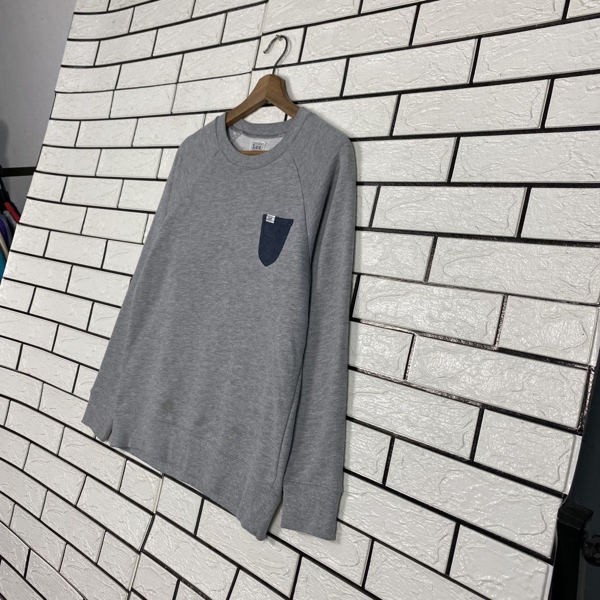 Japanese Brand Vintage Sweatshirt Union Made Lee Sanforized Shrunk Size US M / EU 48-50 / 2 - 3 Thumbnail
