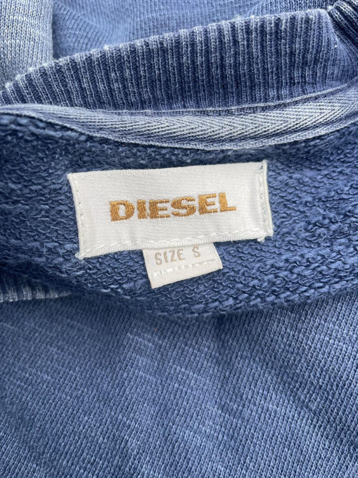Diesel Vintage Diesel Faded Indigo Sweatshirt Size US L / EU 52-54 / 3 - 13 Thumbnail