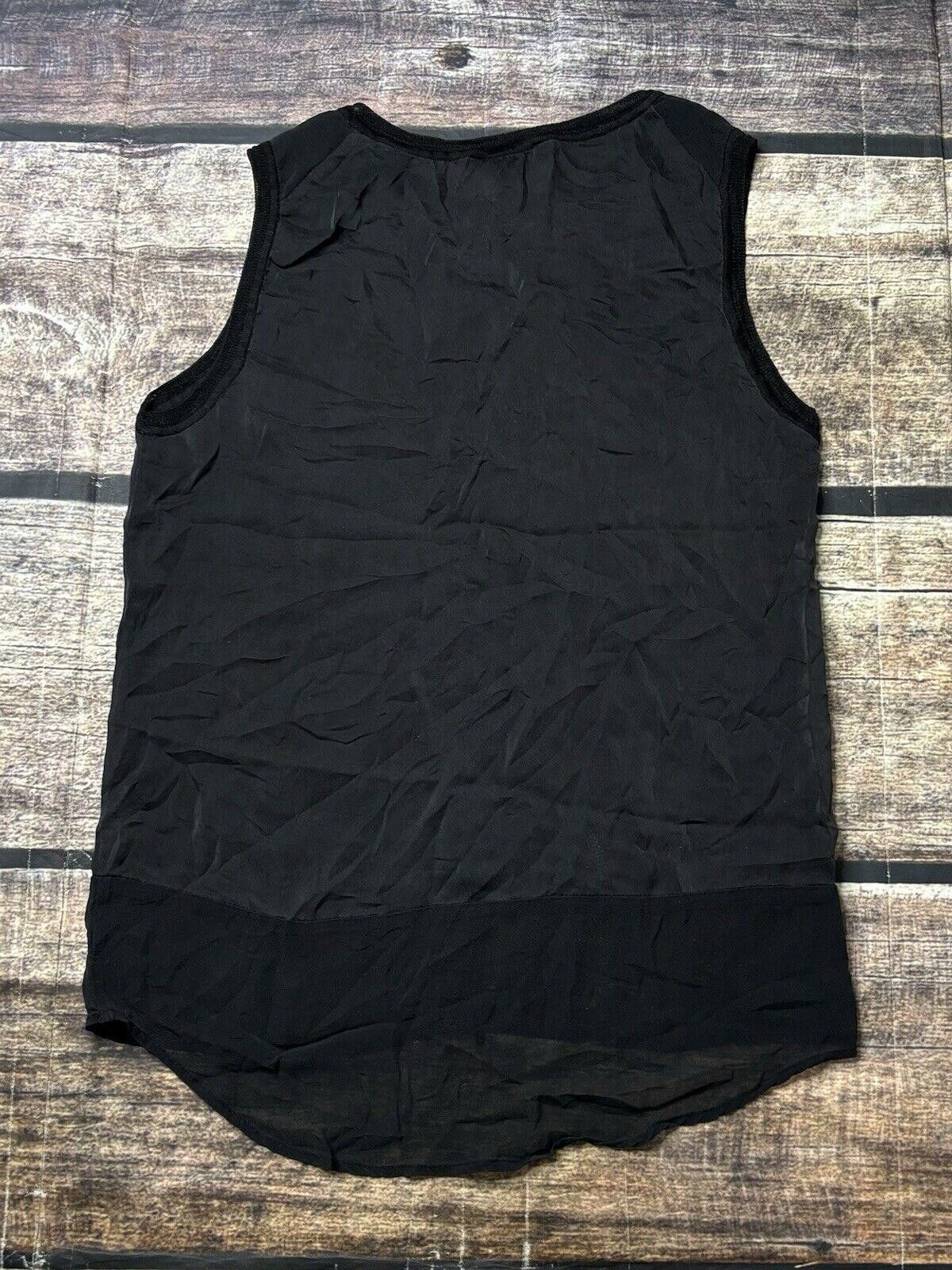 Club Monaco Club Monaco Silk Tank Top Women's XS Sheer Pullover Size XS / US 0-2 / IT 36-38 - 3 Thumbnail