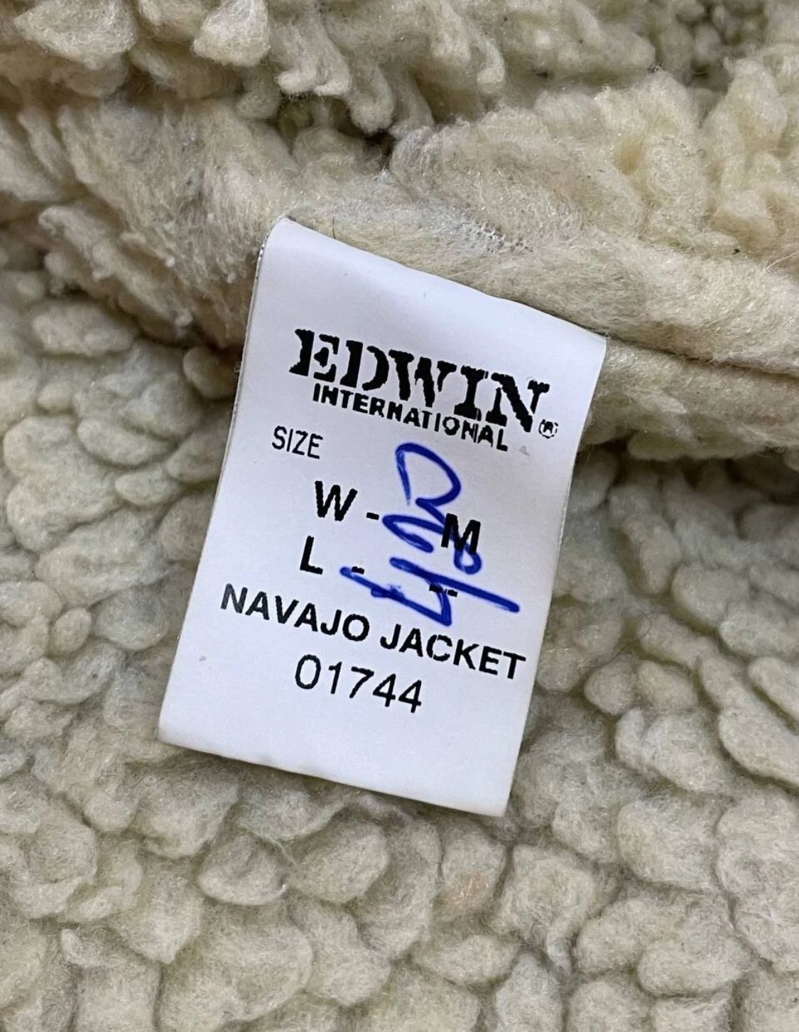 Edwin Vintage Edwin Navajo Sherpa Denim Jacket Size US M / EU 48-50 / 2 - 11 Thumbnail