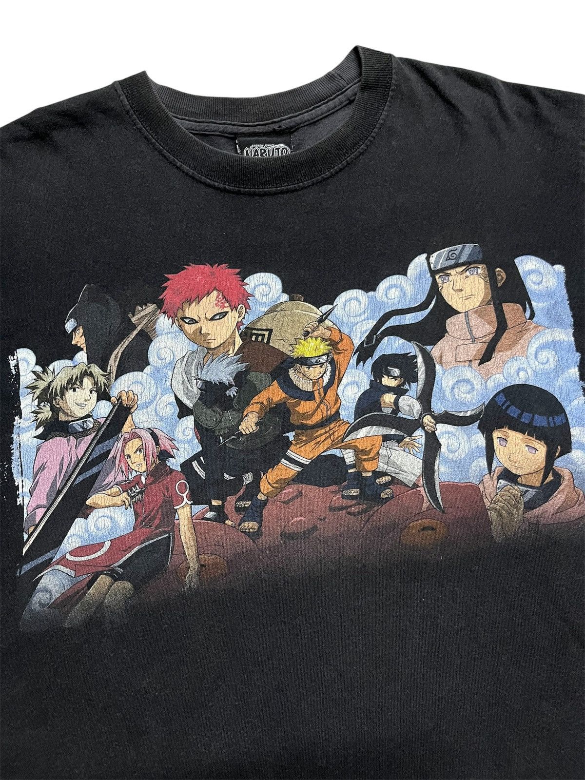 Anime Vintage 2002 Naruto Shonen Jump Promo Anime Manga T-Shirt Size US M / EU 48-50 / 2 - 2 Thumbnail