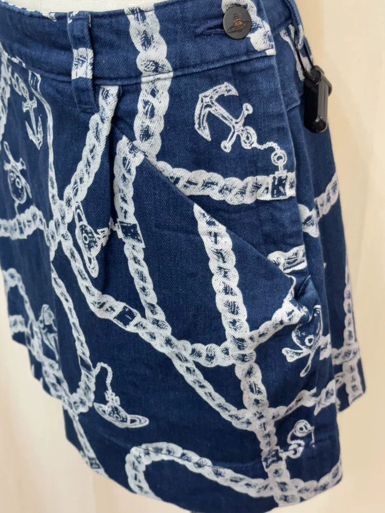 Vivienne Westwood Vivienne Westwood size2 Skull cowboy low waist skirt Size 25" / US 0 / IT 36 - 6 Thumbnail