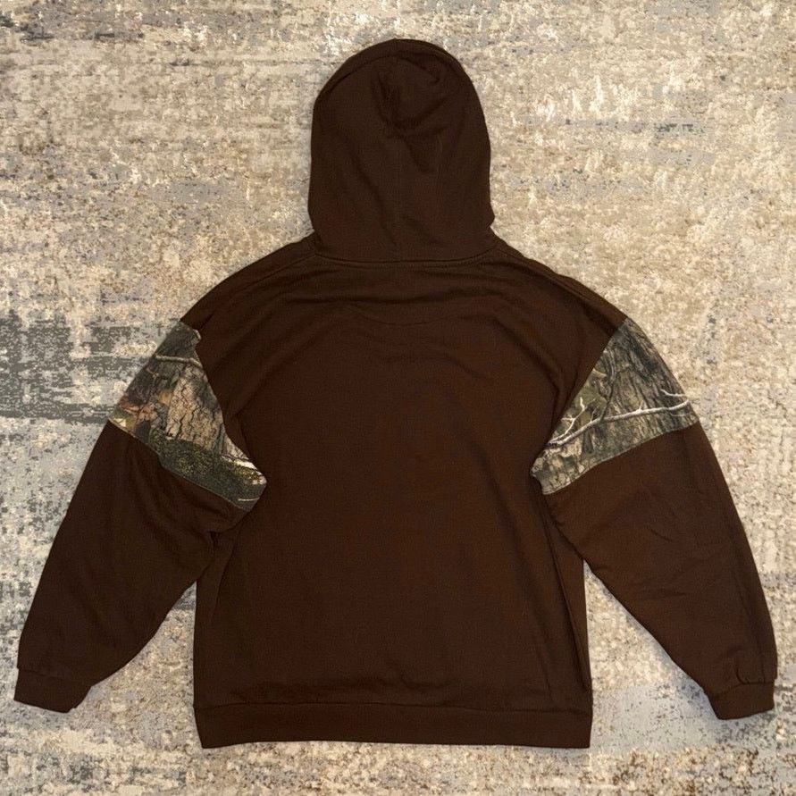Mossy Oaks Mossy Oak Brown Camo Sweatshirt Size Mens XXL Size US XXL / EU 58 / 5 - 2 Thumbnail