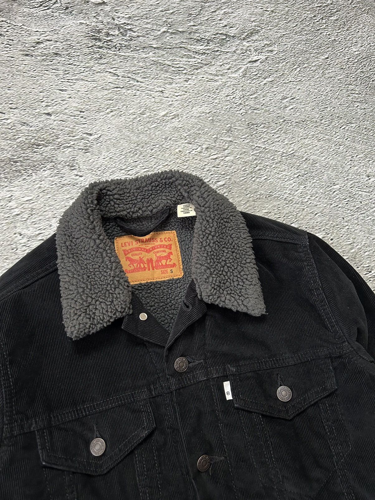 Levi's Levi’s Sherpa jacket corduroy vintage black Size US S / EU 44-46 / 1 - 2 Thumbnail