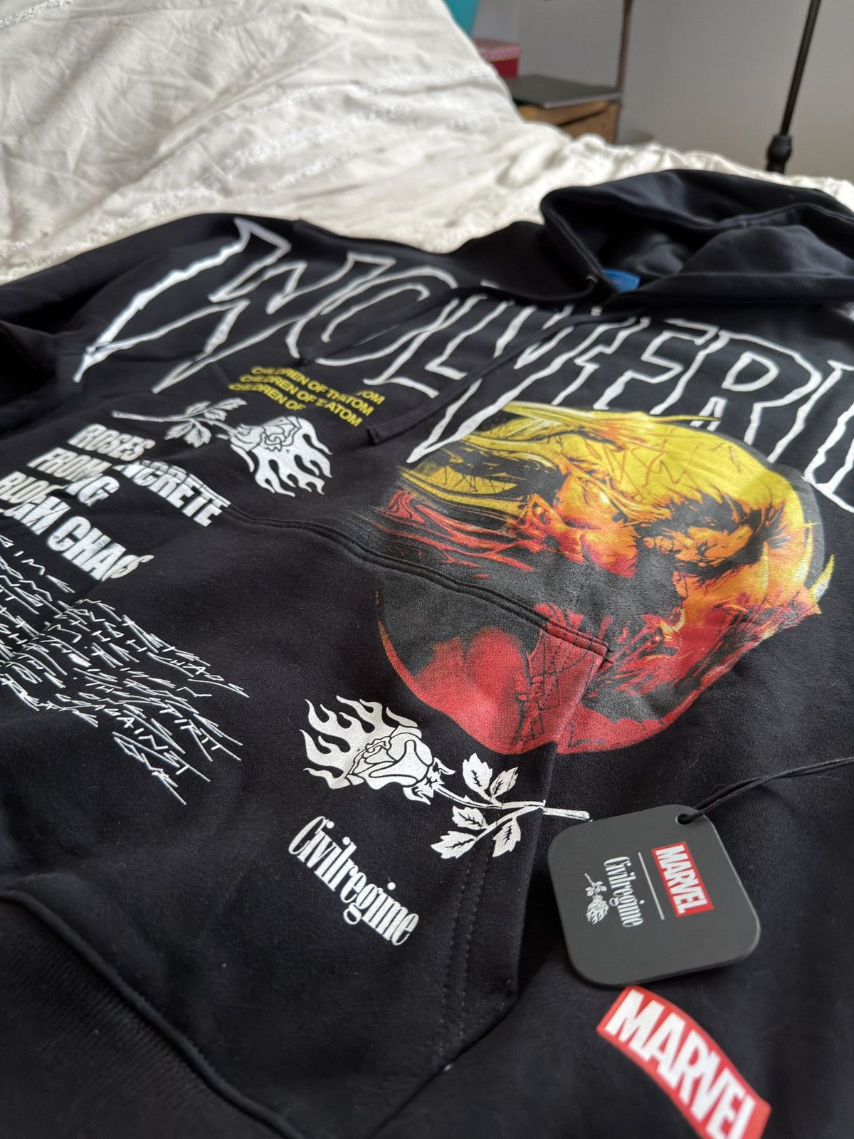 Civil Regime × Marvel Comics Civil regime marvel wolverine Hoodie Size US XL / EU 56 / 4 - 3 Thumbnail