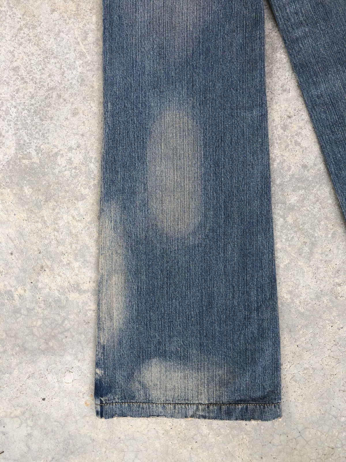 Japanese Brand × Le Grande Bleu (L.G.B.) Flared Jeans Jouer Aux Distressed Jeans Size US 27 - 11 Thumbnail