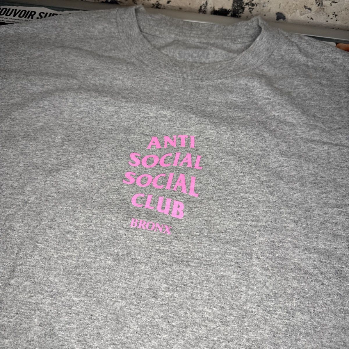 Anti Social Social Club Anti Social Social Club Bronx Tee Heather Gray Sz Large Size US L / EU 52-54 / 3 - 4 Thumbnail