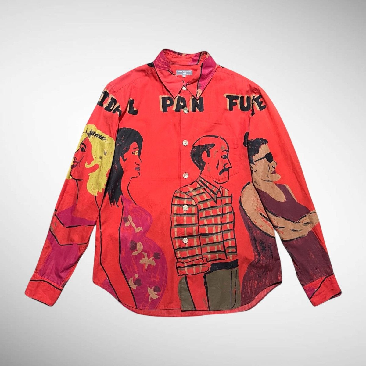 Comme des Garçons Homme 2002SS Painted Shirt