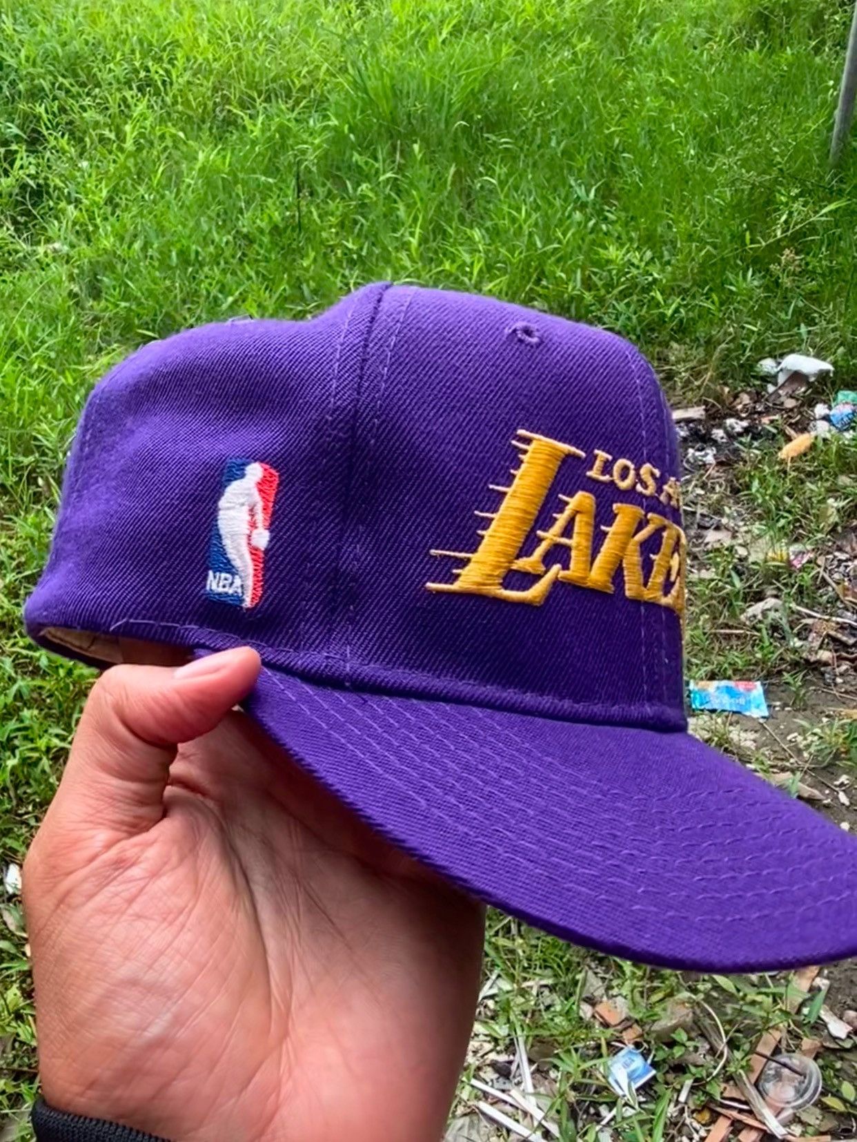 Vintage SNAPBACK VINTAGE LAKERS SPORT SPECIALTIES Size ONE SIZE - 2 Thumbnail