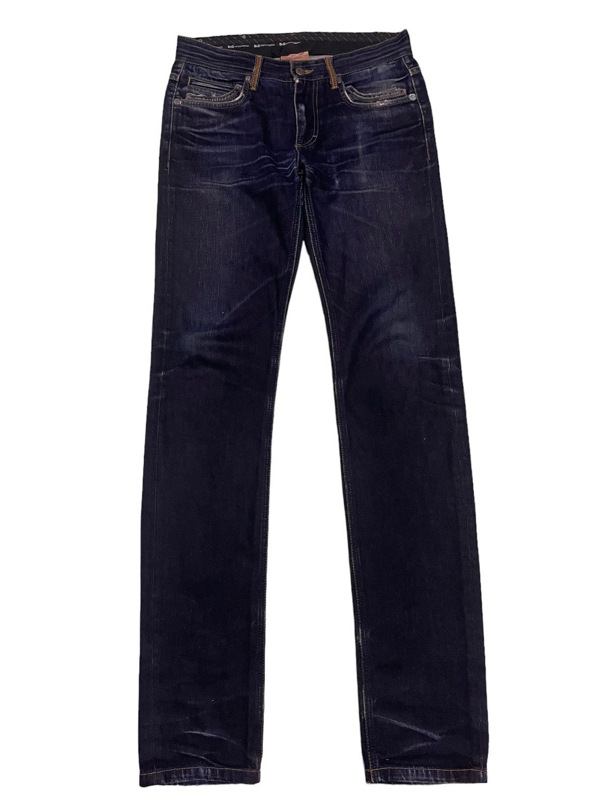 image of Archival Clothing x Dolce Gabbana Vintage Dolce & Gabbana Blue Wash Distressed Style Jeans (Size 31