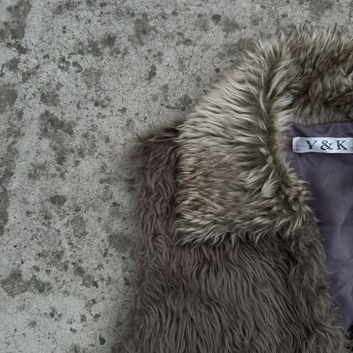 Number 288 Vintage Japanese Style Opium Faux Fur Vest Hype Trend Grunge Size M / US 6-8 / IT 42-44 - 6 Thumbnail
