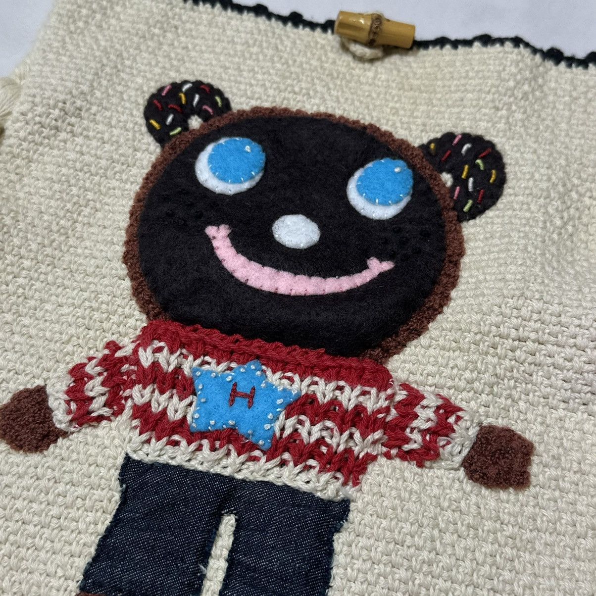 Hysteric Glamour 90s Early Hysteric Glamour Crochet Doll Crossbody Bag Size ONE SIZE - 4 Thumbnail