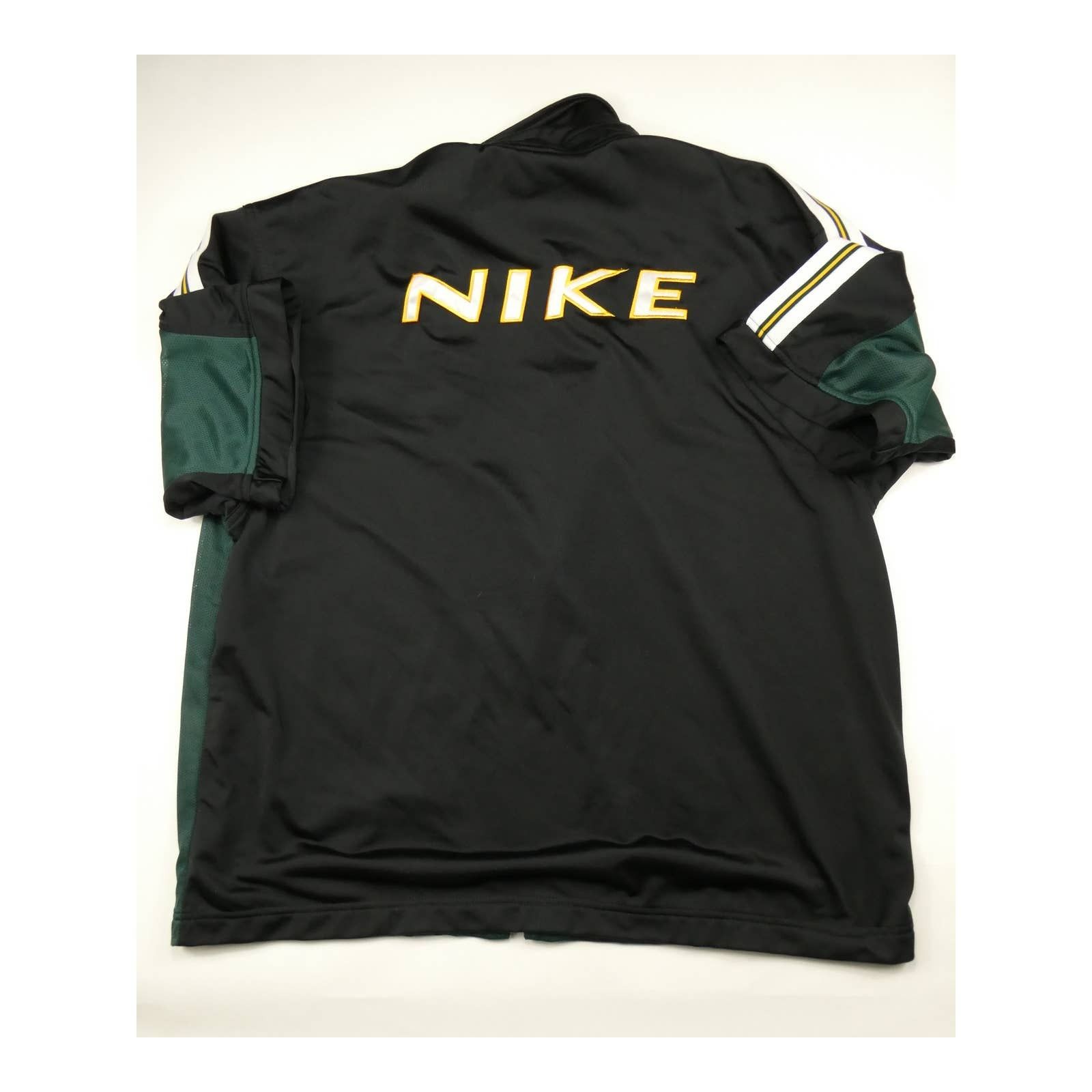 Nike vintage 90s NIKE full-zip shooter shirt, XL, amazing! Size US XL / EU 56 / 4 - 2 Thumbnail