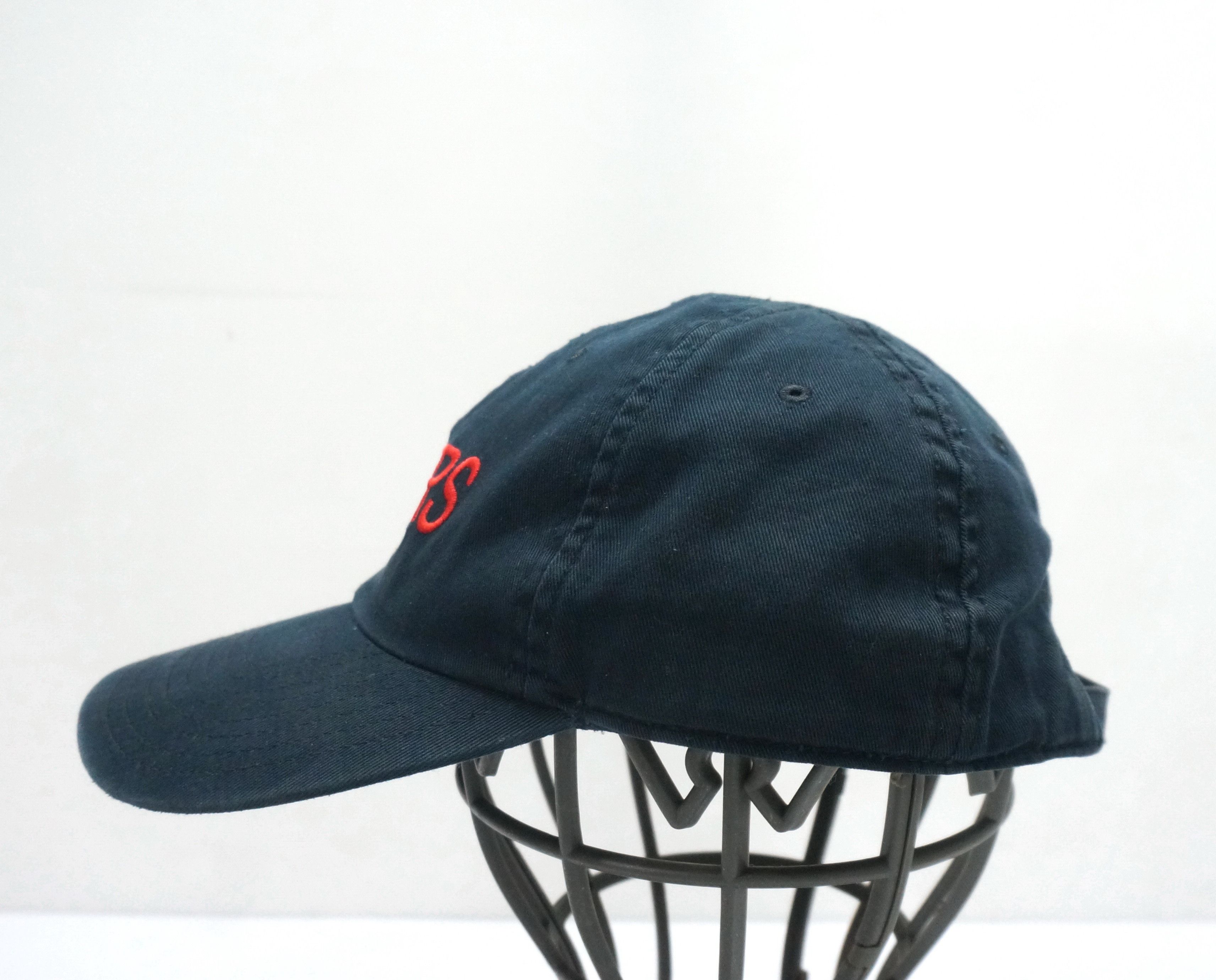 Balenciaga RARE Balenciaga Sinners Logo Black Hat Baseball Cap Size ONE SIZE - 3 Thumbnail