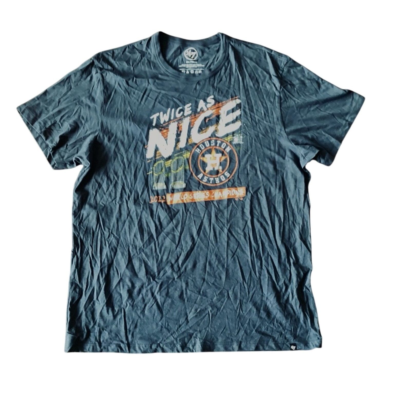 47 ’47 Men’s Houston Astros Franklin T-shirt Size US XXL / EU 58 / 5 - 2 Thumbnail