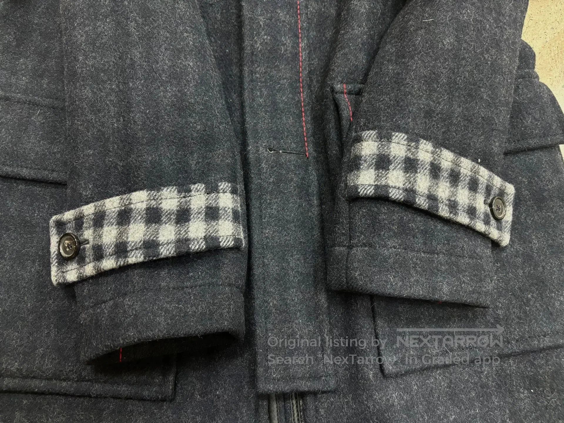 Raf Simons Raf Simons Wool Blend Coat Jacket. Size US S / EU 44-46 / 1 - 6 Thumbnail