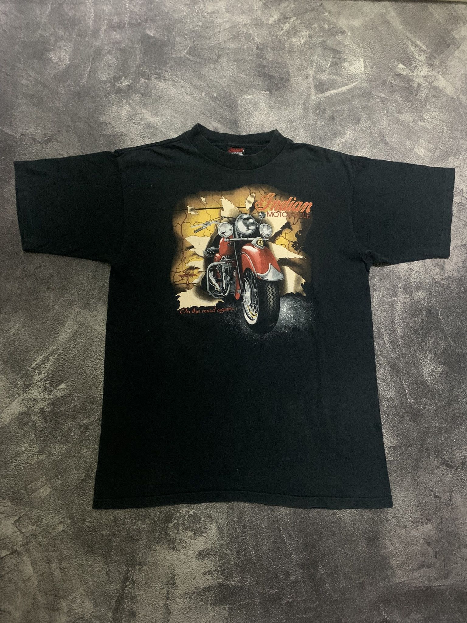 Indian Motorcycle 💎 Vintage Indian Motorcycle Tee Size US XL / EU 56 / 4 - 2 Thumbnail
