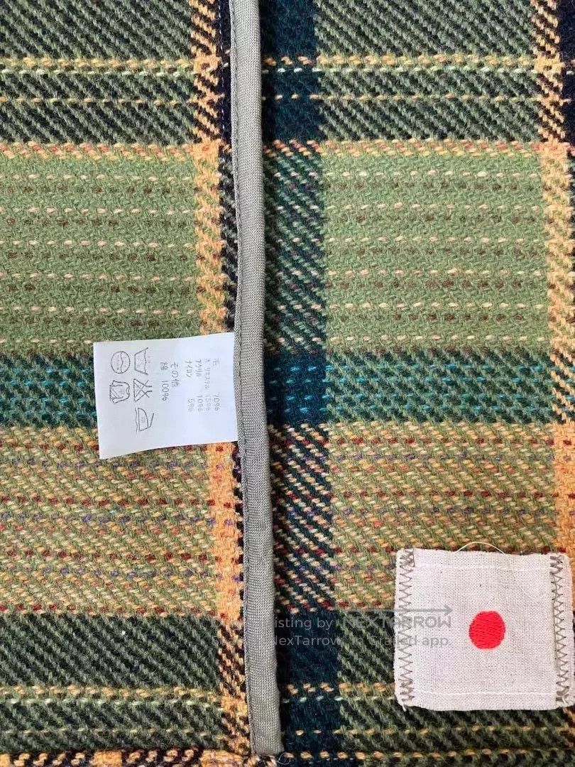 Kapital Kapital Check Hooded Cape Coat . Size US S / EU 44-46 / 1 - 6 Thumbnail