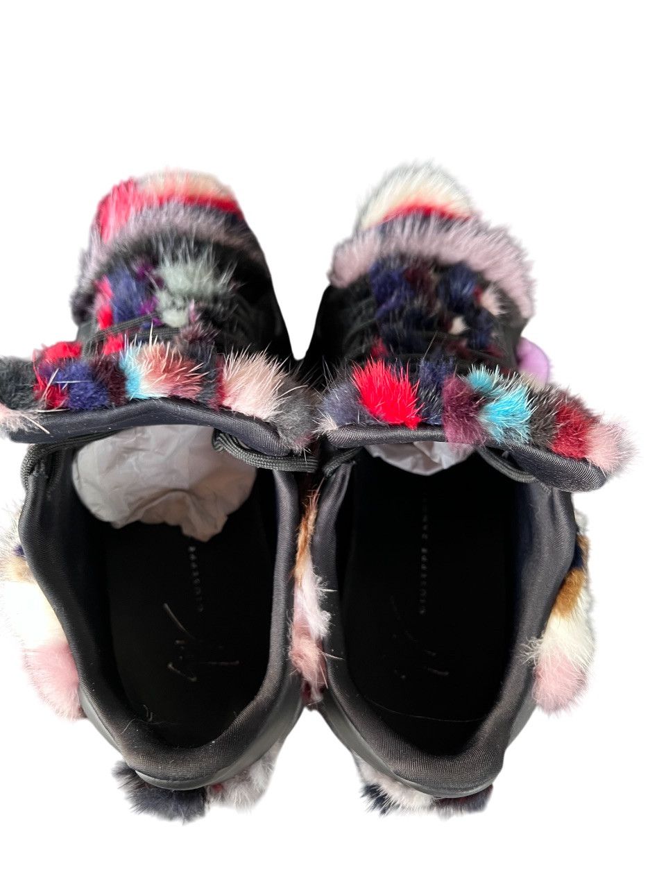 Giuseppe Zanotti Sneakers with fur Size US 6 / IT 36 - 11 Thumbnail