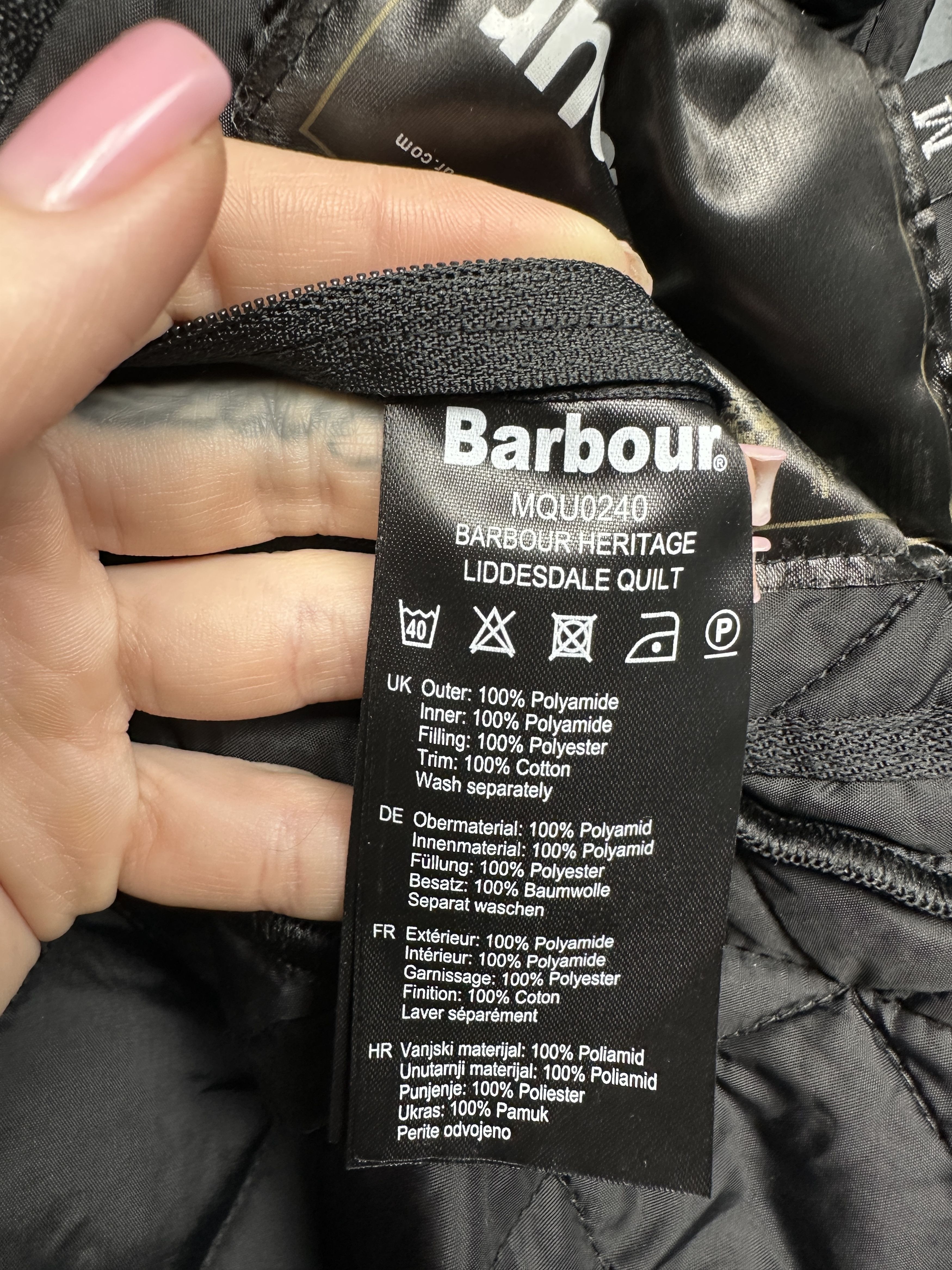 Barbour Barbour Mens Heritage Liddesdale Quilted Jacket Size US M / EU 48-50 / 2 - 5 Thumbnail