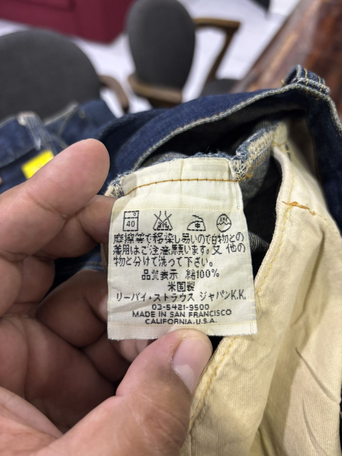 Levi's Vintage Levis 501XX Selvedge Jeans Size US 30 / EU 46 - 12 Thumbnail