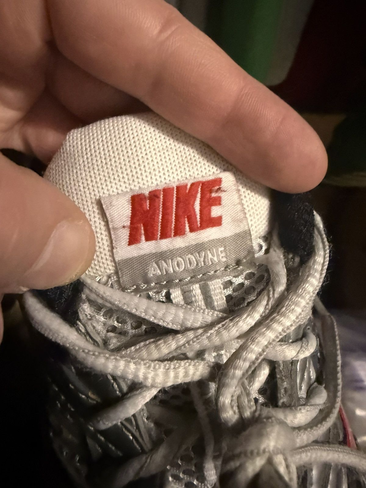 Nike Nike Anodyne Running US9.5 UK8.5 EUR43 Sneakers Silver Size US 9.5 / EU 42-43 - 11 Thumbnail