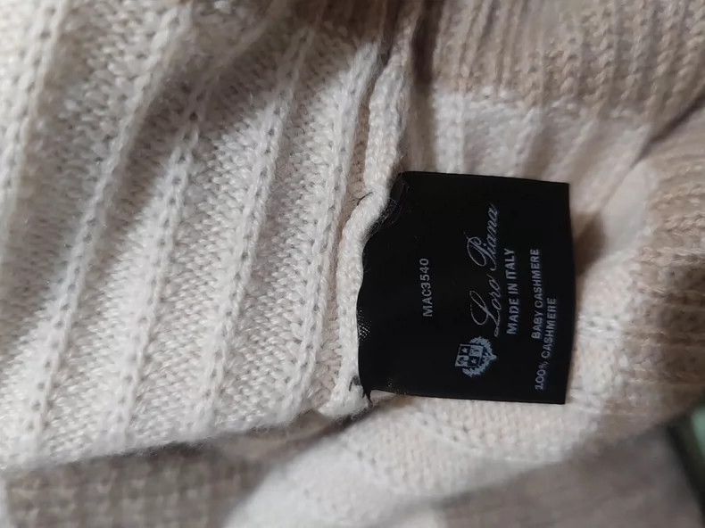 Loro Piana LORO PIANA Cashmere striped sweater Size S / US 4 / IT 40 - 5 Thumbnail