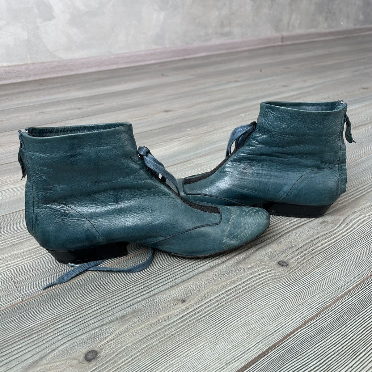 Marithe + Francois Girbaud Rare Marithé + François Girbaud Leather Ankle Boots Size US 7 / EU 40 - 10 Thumbnail