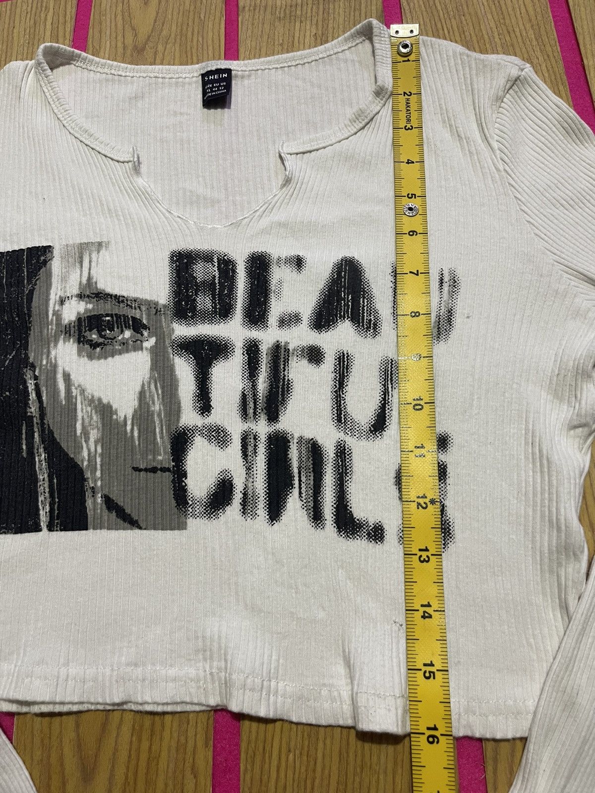 If Six Was Nine Y2K SHEIN crop top woment Size S / US 4 / IT 40 - 6 Thumbnail