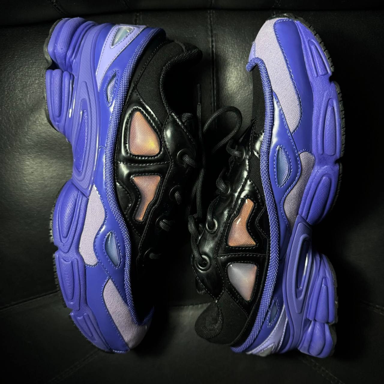 Adidas × Raf Simons 11us Adidas Raf Simons Ozweego Purple Sneakers Size US 11 / EU 44 - 4 Thumbnail