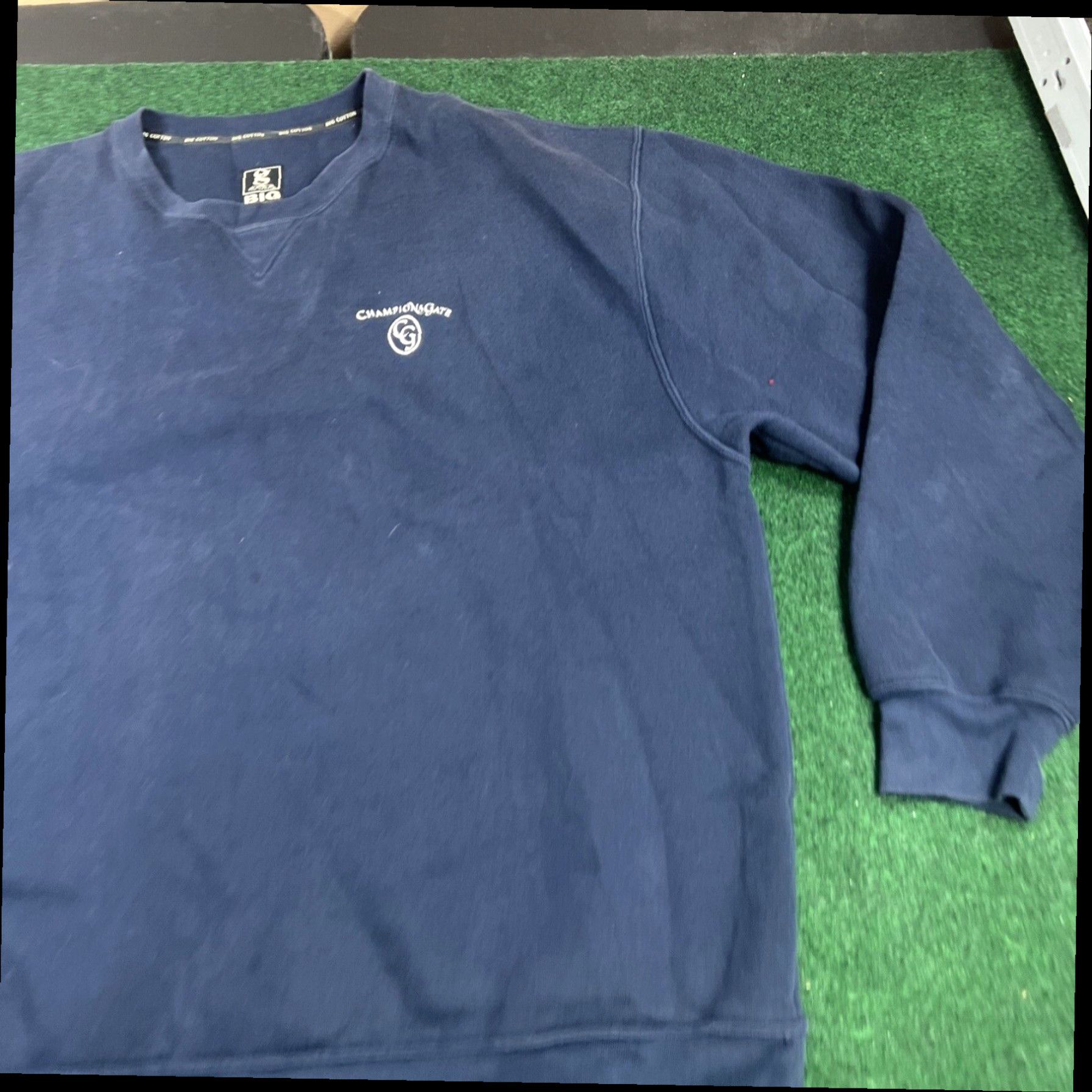 Vintage Championsgate Golf Sweater Size 2XL Navy Blue Size US XXL / EU 58 / 5 - 3 Thumbnail