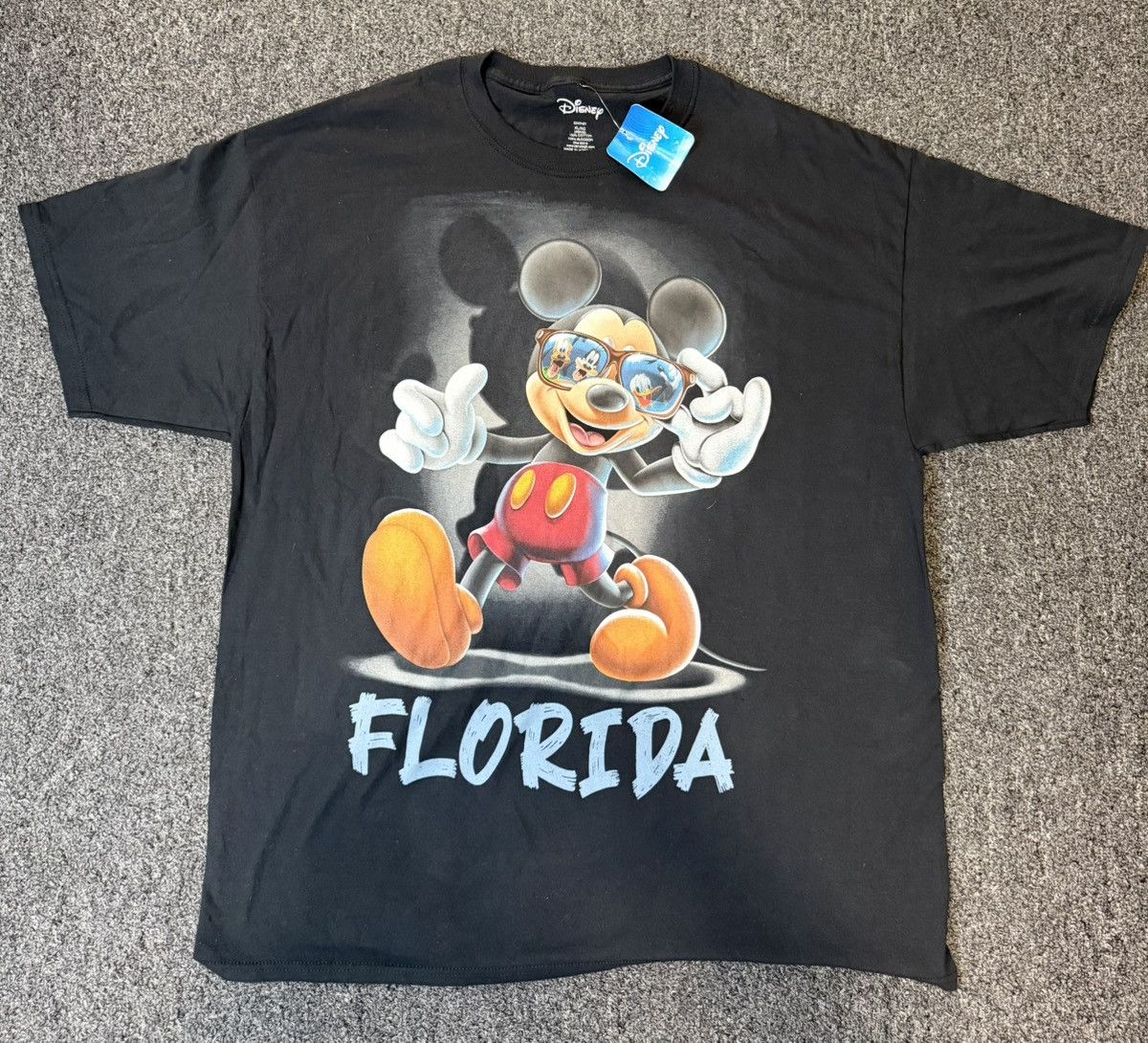 Disney MICKEY MOUSE XL TEE SHIRT - FLORIDA DISNEY - NEW Size US XL / EU 56 / 4 - 1 Thumbnail