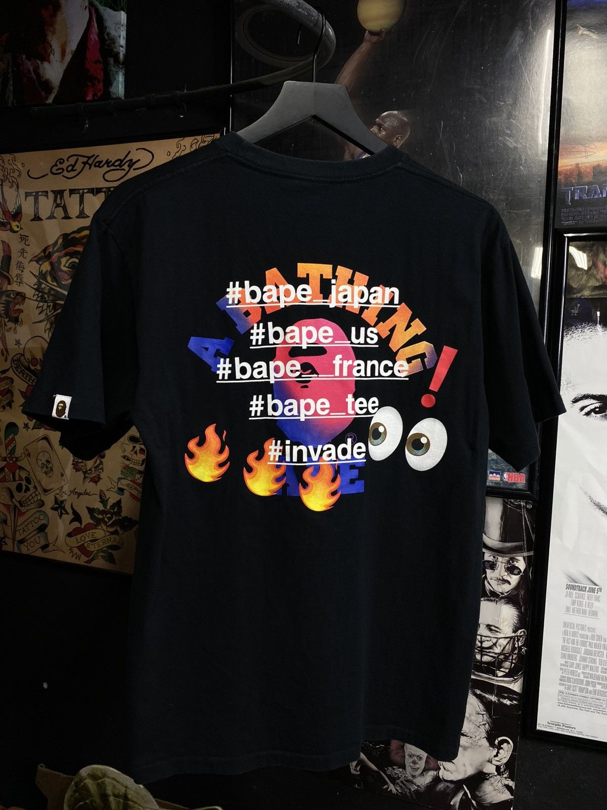 A Bathing Ape Emoji Bape Head T-Shirt Size Fits Medium