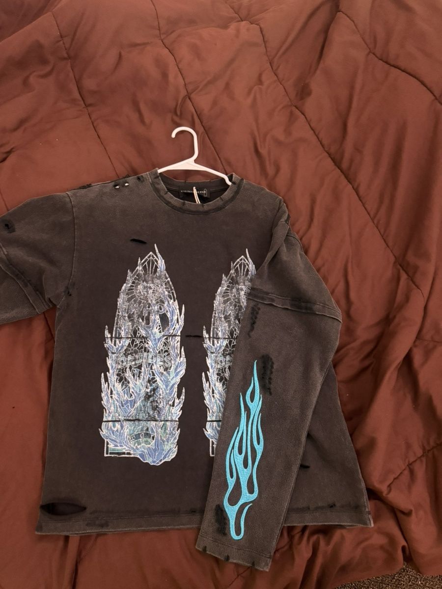 Who Decides War Who Decides War "Bad to the Bone" black long sleeve shirt Size US M / EU 48-50 / 2 - 2 Thumbnail