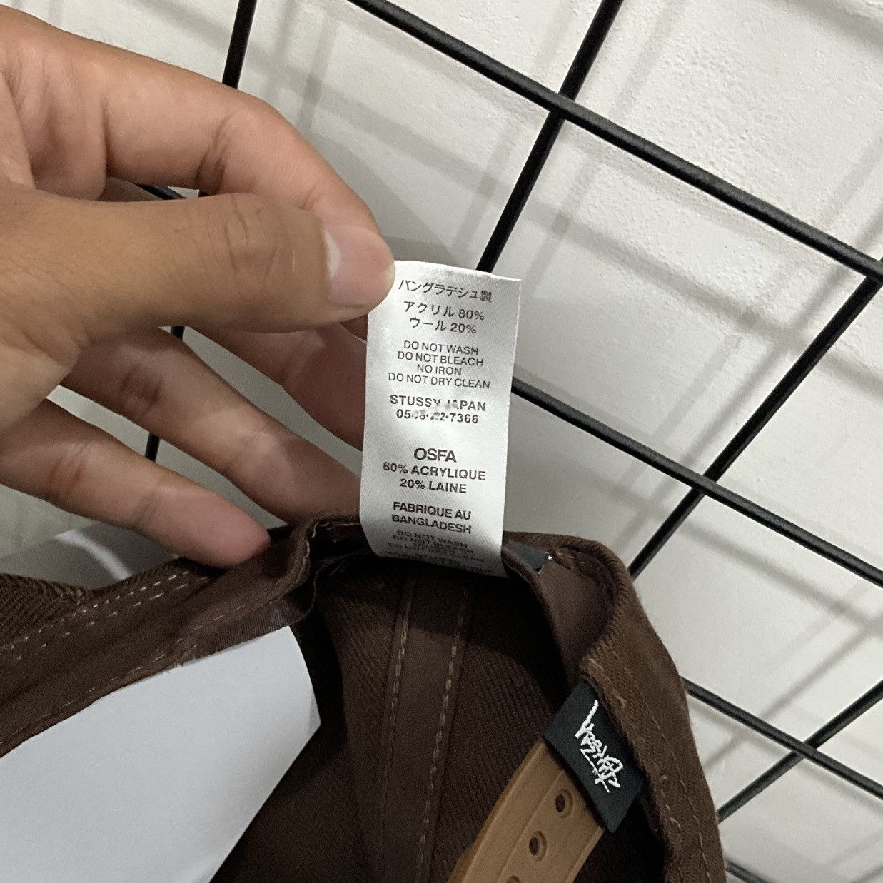 Stussy Stussy cap hat Size ONE SIZE - 6 Thumbnail
