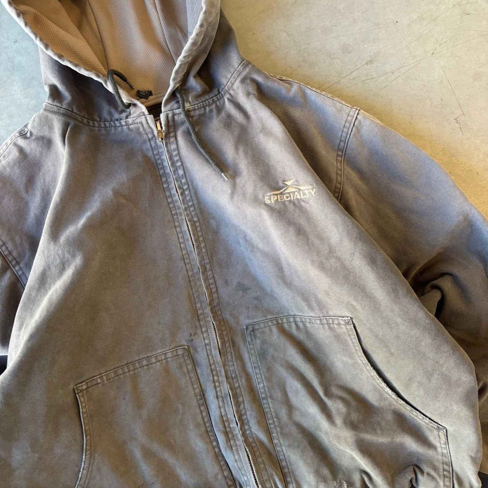 Vintage Vintage Faded Carhartt Style Workwear Jacket Size US XL / EU 56 / 4 - 2 Thumbnail