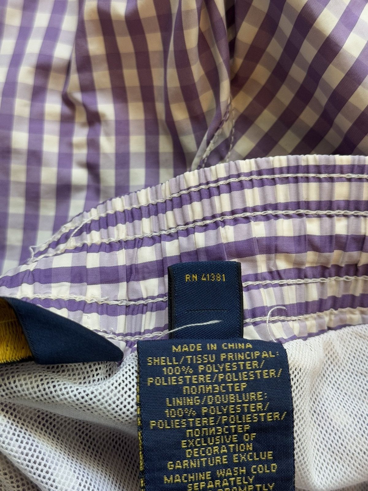 Polo Ralph Lauren × Ralph Lauren Polo Ralph Lauren checkered swim shorts Size US 32 / EU 48 - 11 Thumbnail