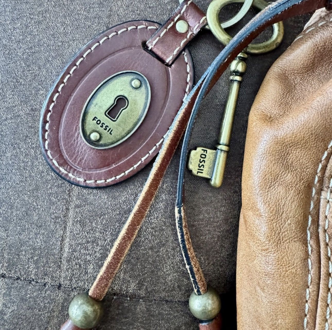 Fossil Fossil Crossbody Leather Boho Bag Size ONE SIZE - 2 Thumbnail