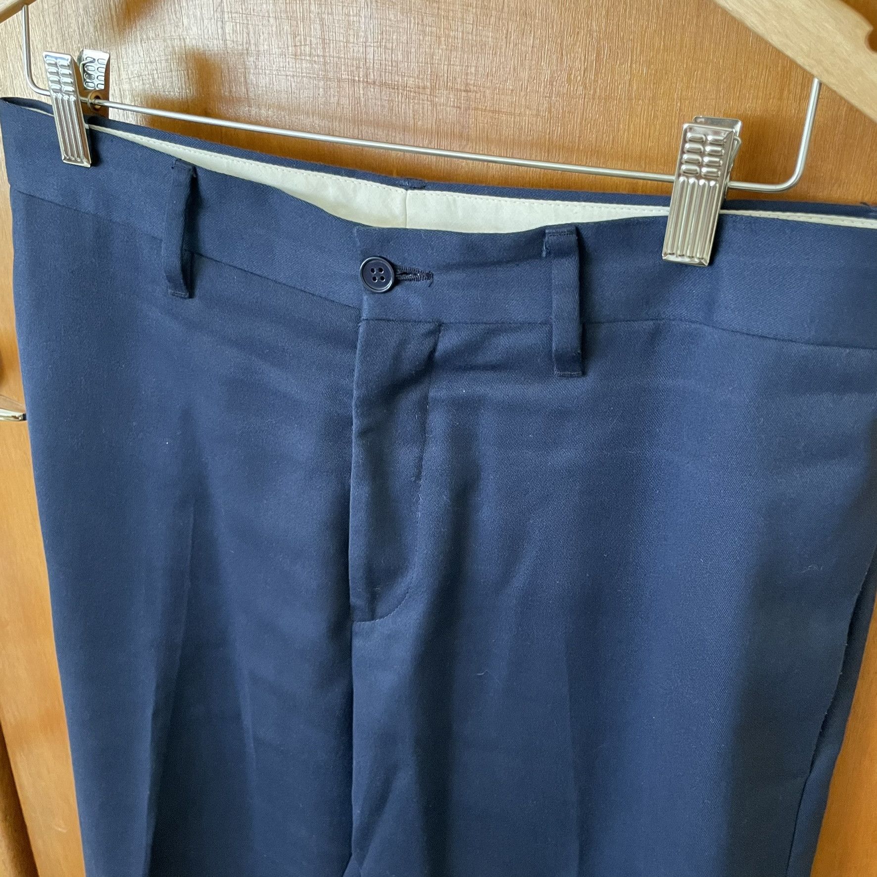 Polo Ralph Lauren Acne Studios Stan T Satin Trousers W31 Size 38R - 2 Thumbnail