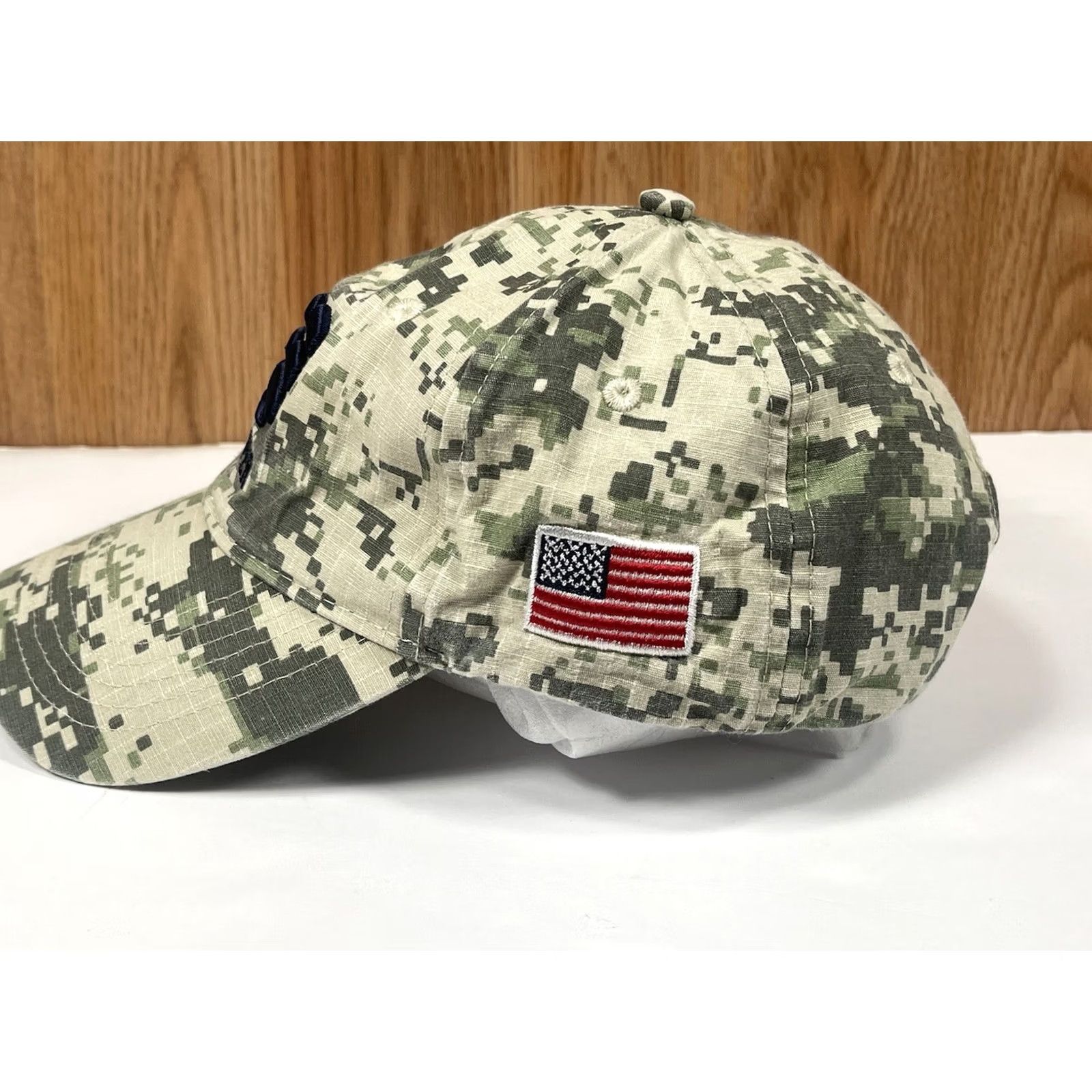 Vintage Pacific Headwear Semper 695C Hat Cap One Size Fit All Strap Back Camouflage Size ONE SIZE - 3 Thumbnail