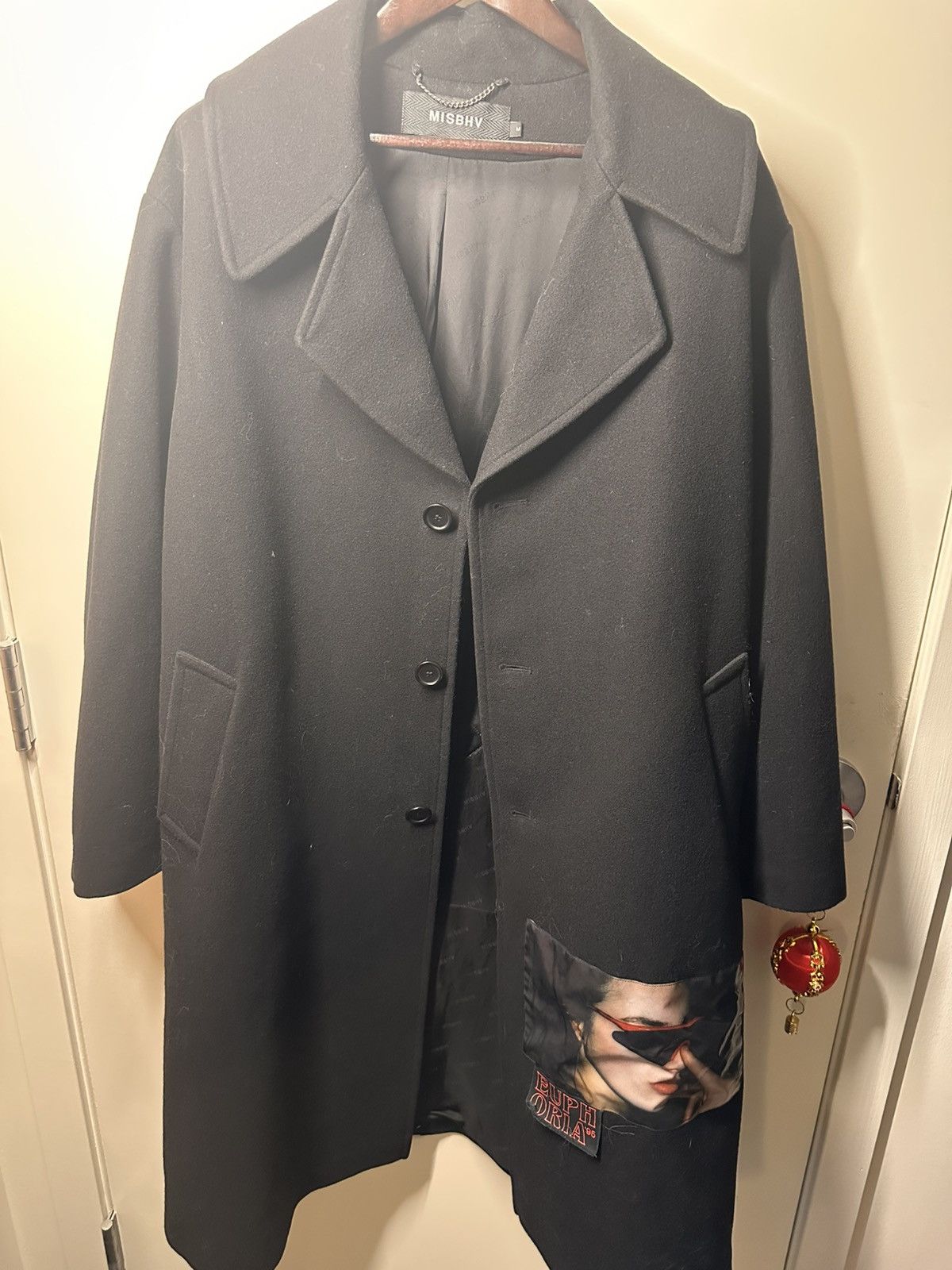 Misbhv Misbhv print heavy coat Size US M / EU 48-50 / 2 - 2 Thumbnail