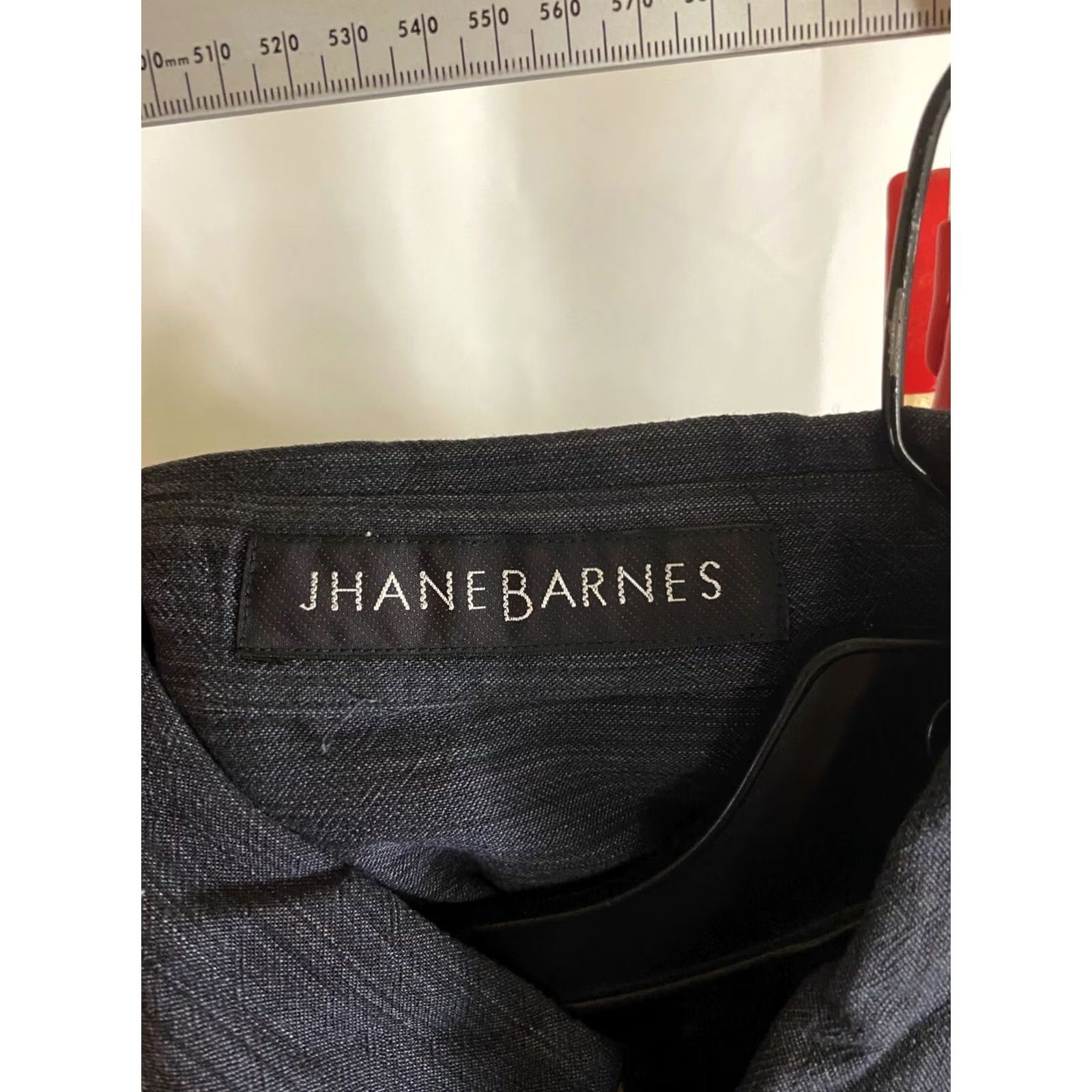 Vintage Jhane Barnes Thick Rayon LONG SLEEVE SHIRT XL Loose 18 x 36/37 Extra Large Mens White Sharp Button-Up Style Size US XL / EU 56 / 4 - 4 Thumbnail
