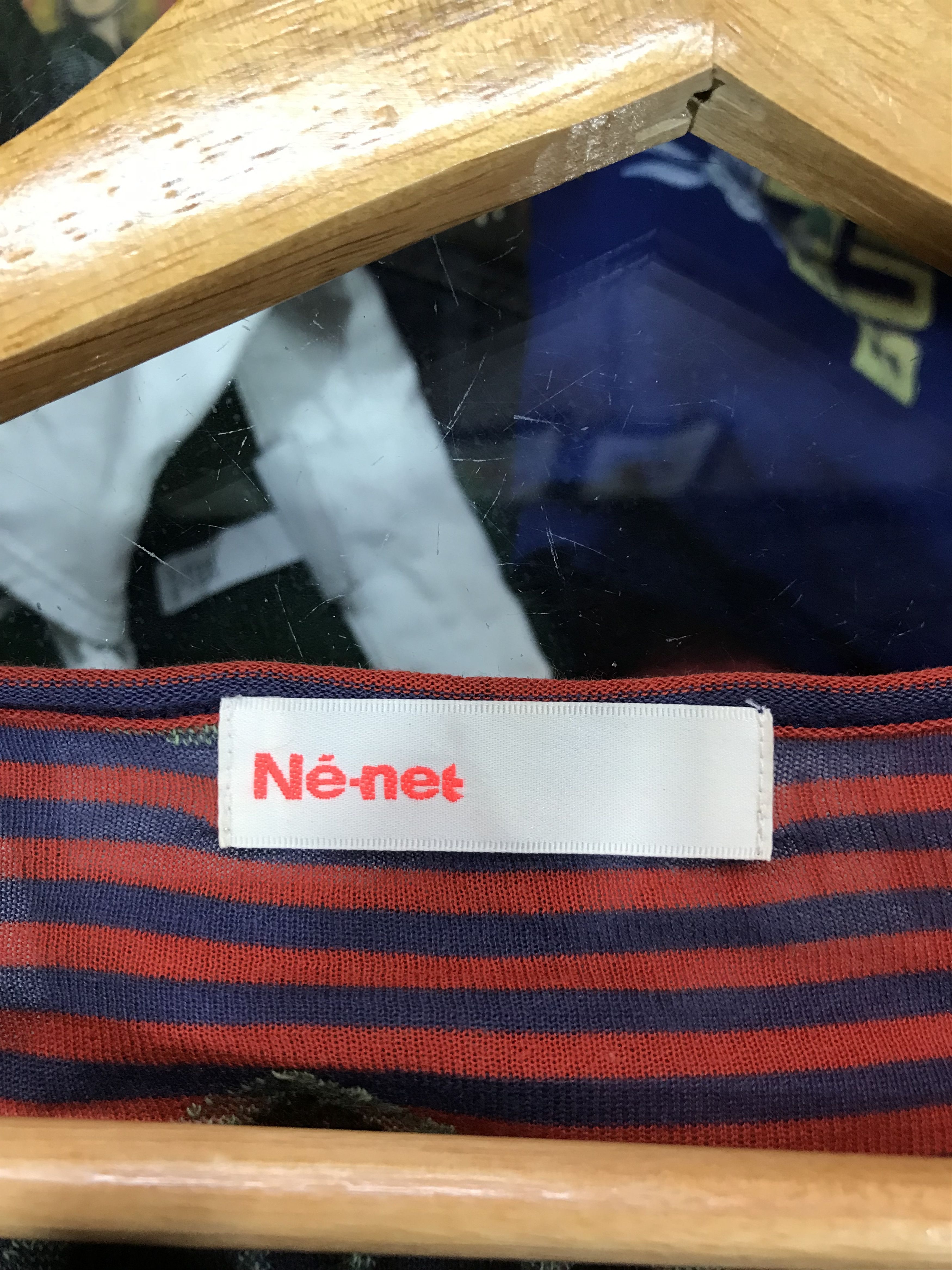 Ne-Net Ne-net Issey Miyake Stripe With Ne-net Design Blouse Size M / US 6-8 / IT 42-44 - 8 Thumbnail