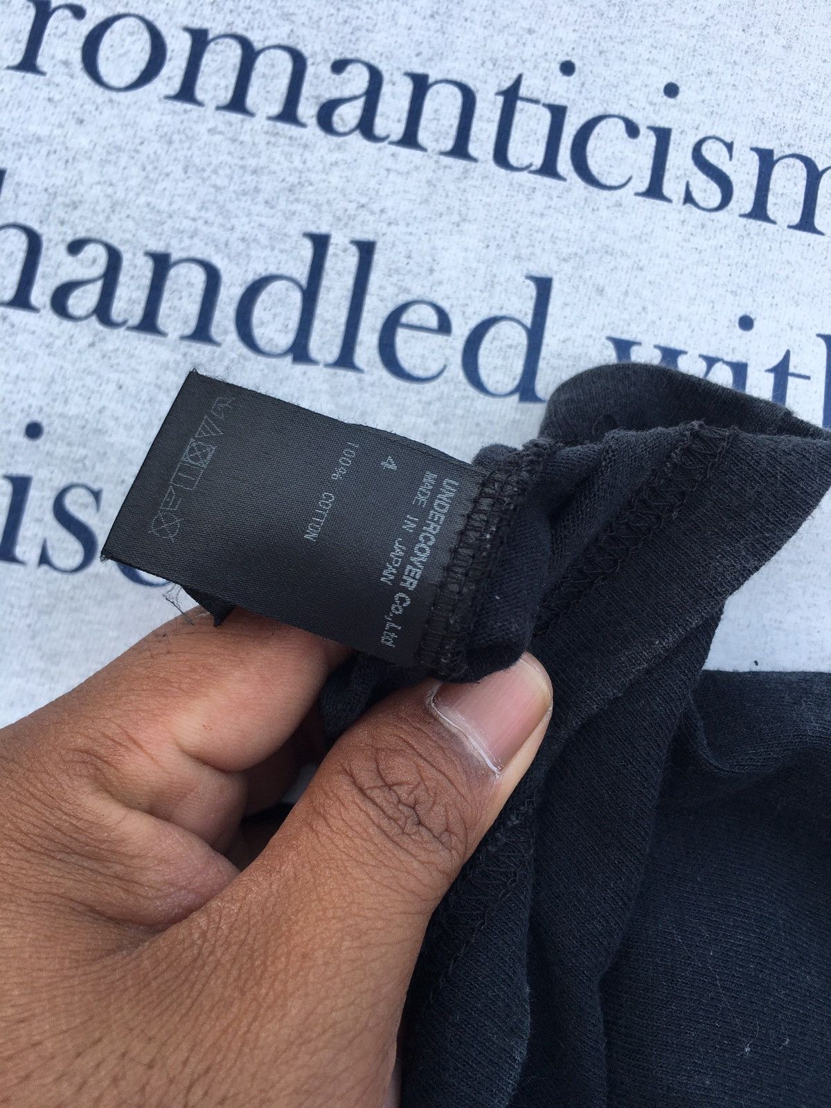 Undercover Rare Undercover ‘Romanticism handled with discipline’ Tee Size US L / EU 52-54 / 3 - 10 Thumbnail