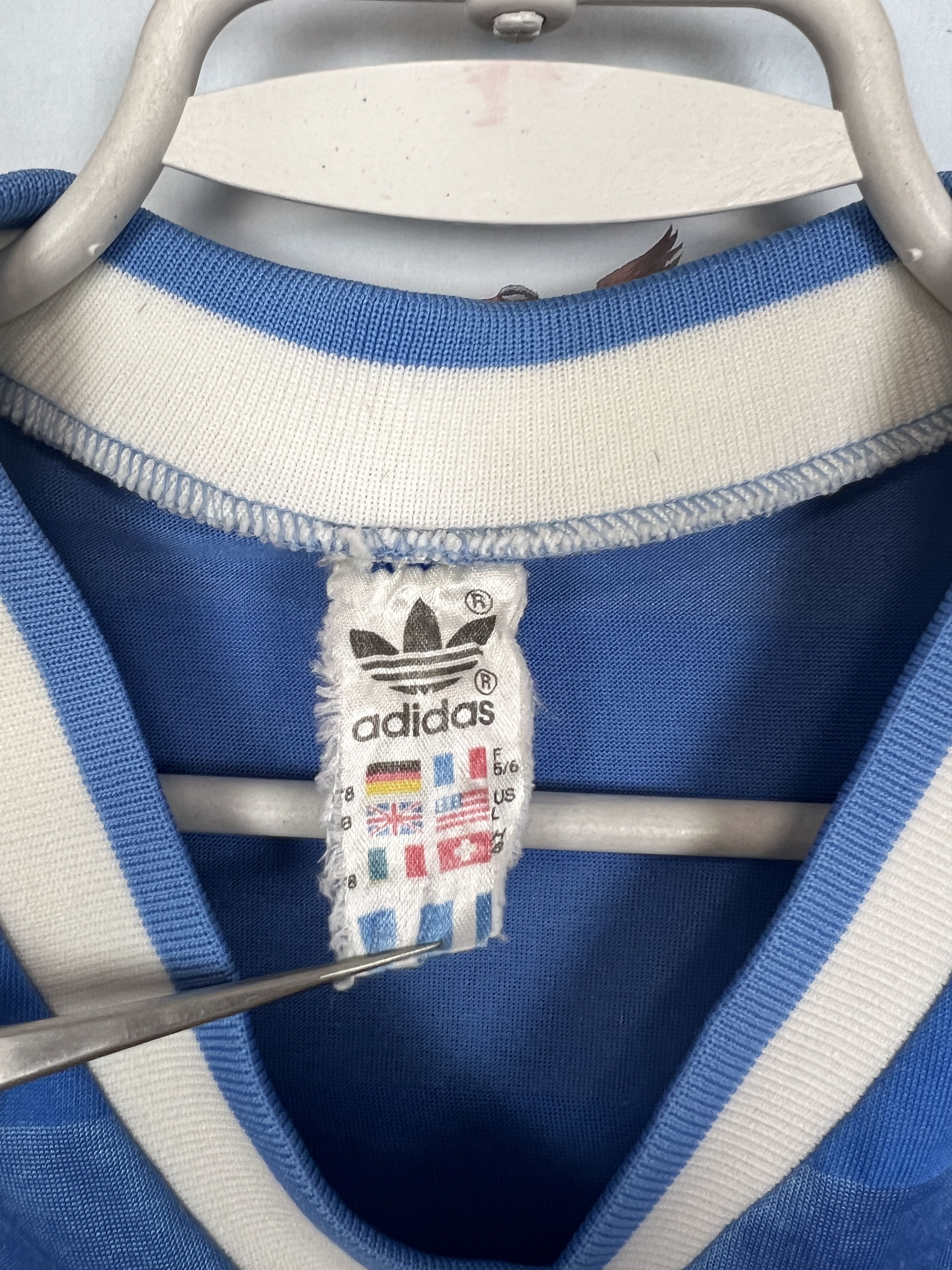Adidas Vintage West Germany Football Teamplate Shirt Soccer Jersey Size US L / EU 52-54 / 3 - 6 Thumbnail